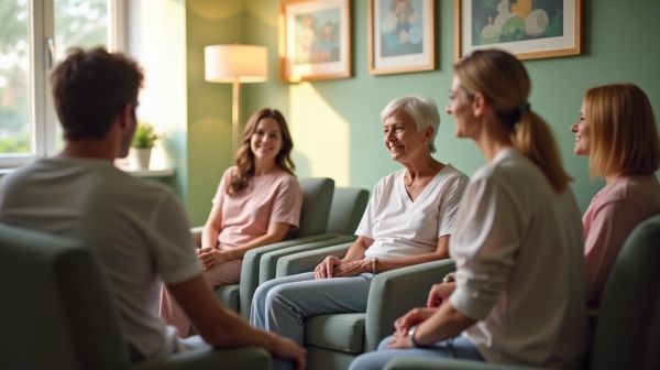 Ce que le soutien moral des proches apporte aux patients lors des visites